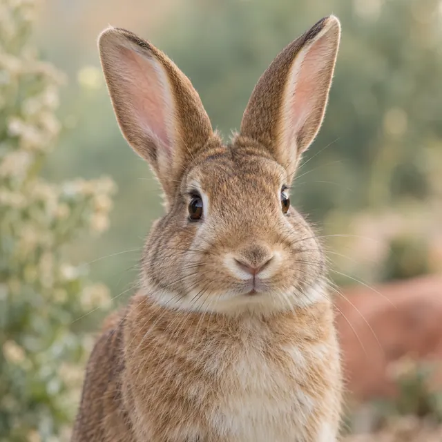 Lapin aux grandes oreilles — illustration