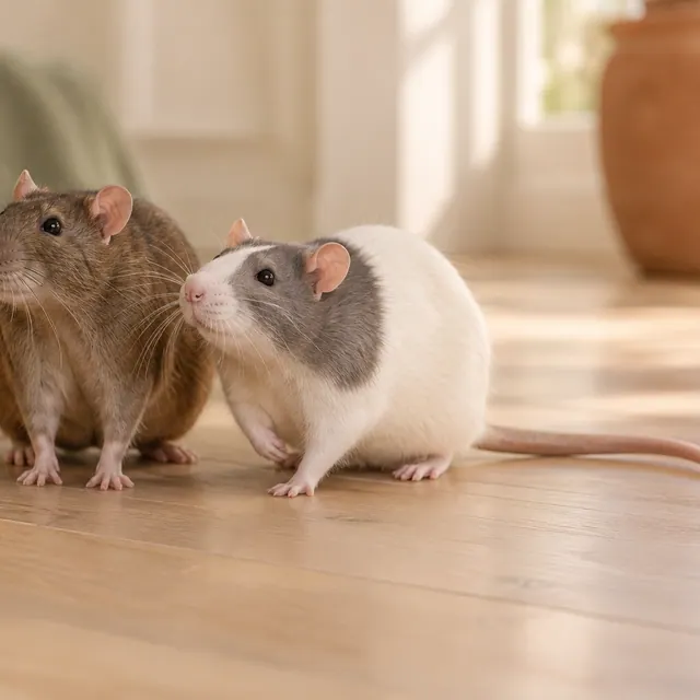 Rats domestiques — illustration