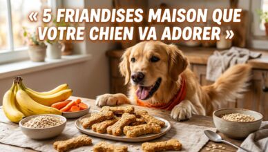 Friandises pour chien maison : 5 recettes faciles